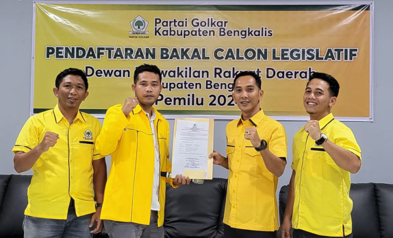  Golkar Bengkalis Buka Pendaftaran Bacaleg Pemilu 2024